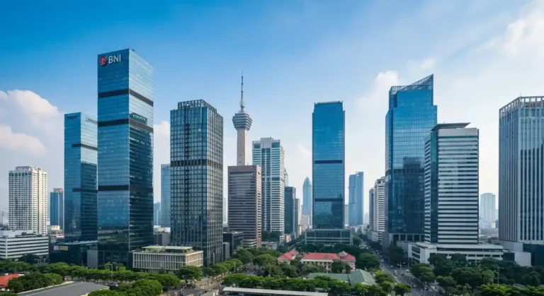 Incorporate in Indonesia - Jakarta financial district Sudirman towers