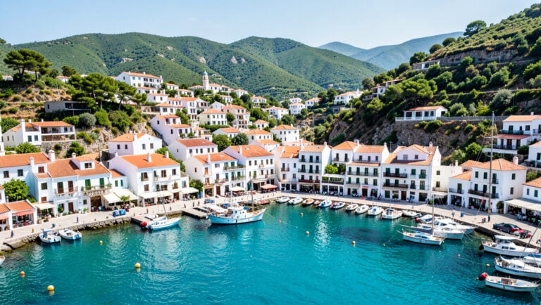 Residency in Greece - picturesque Greek coastal village lifestyle