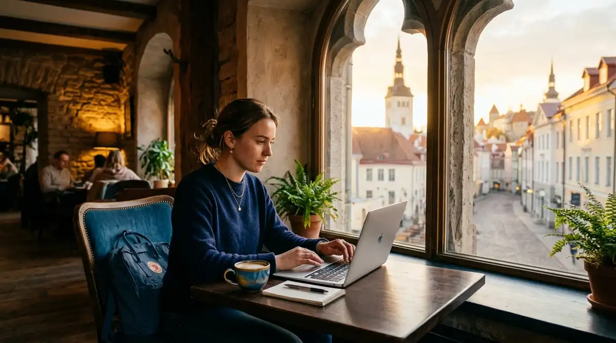 residency in Estonia digital nomad working in Tallinn