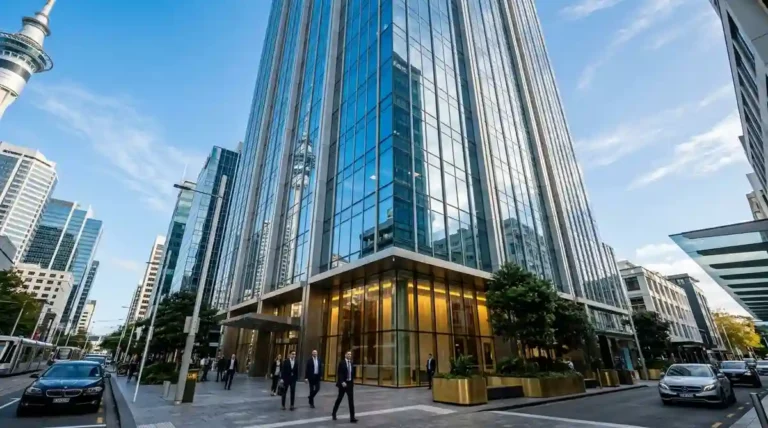 Incorporate in New Zealand - Auckland CBD corporate office tower