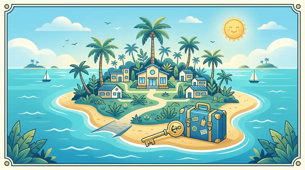 residency in Seychelles island relocation and residence concept