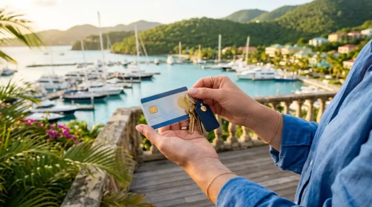 residency in St Kitts and Nevis residence permit and house keys