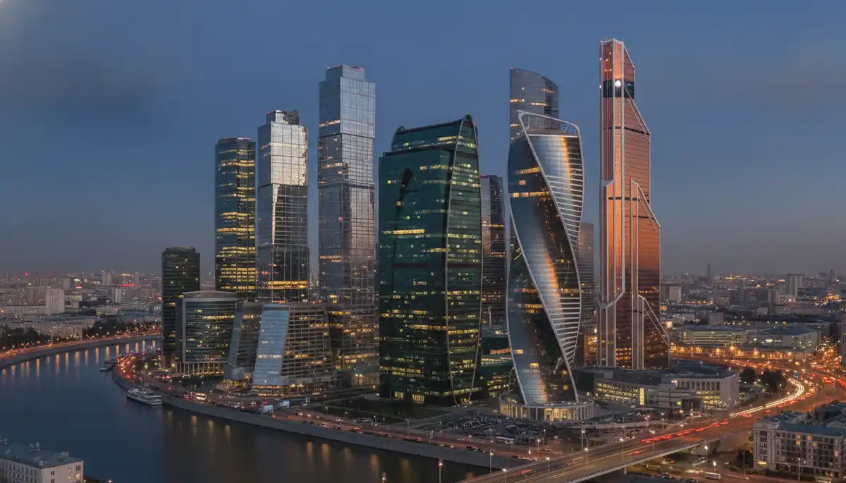 Moscow International Business Centre towers where investor residency capital flows