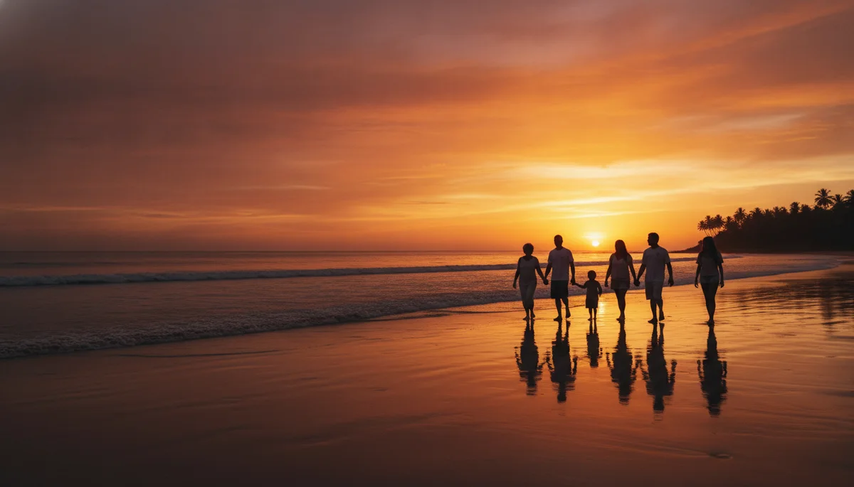 Multigenerational family gaining an African passport and long-term ties to Africa