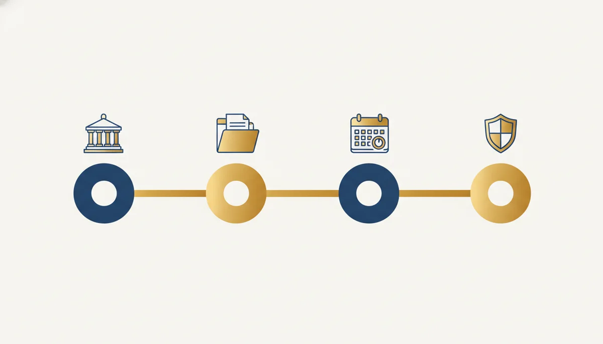 timeline of Swiss beneficial ownership register filing deadlines and penalties