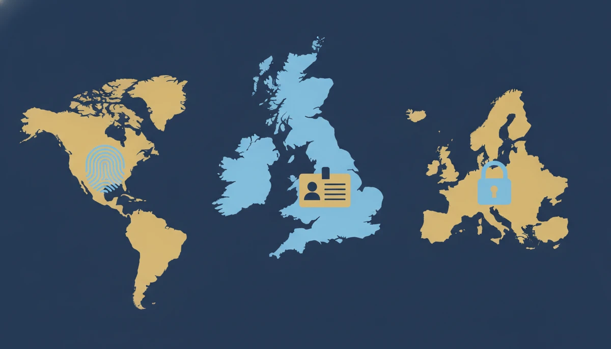 comparison of US, UK and EU digital identity and biometric surveillance measures