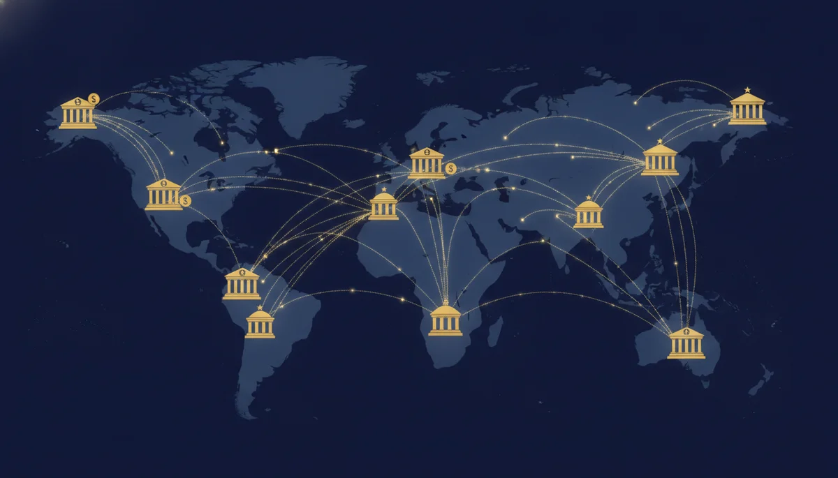 world map of banks sending trust account data to tax authorities under the Common Reporting Standard