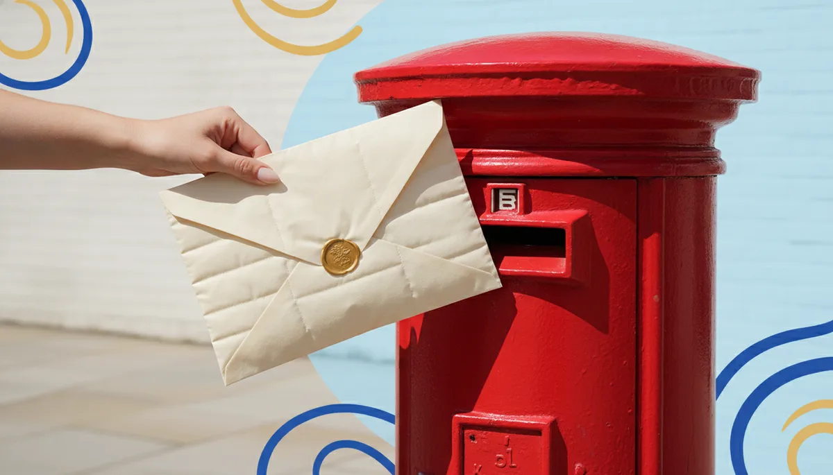 posting original documents for registration by recorded mail